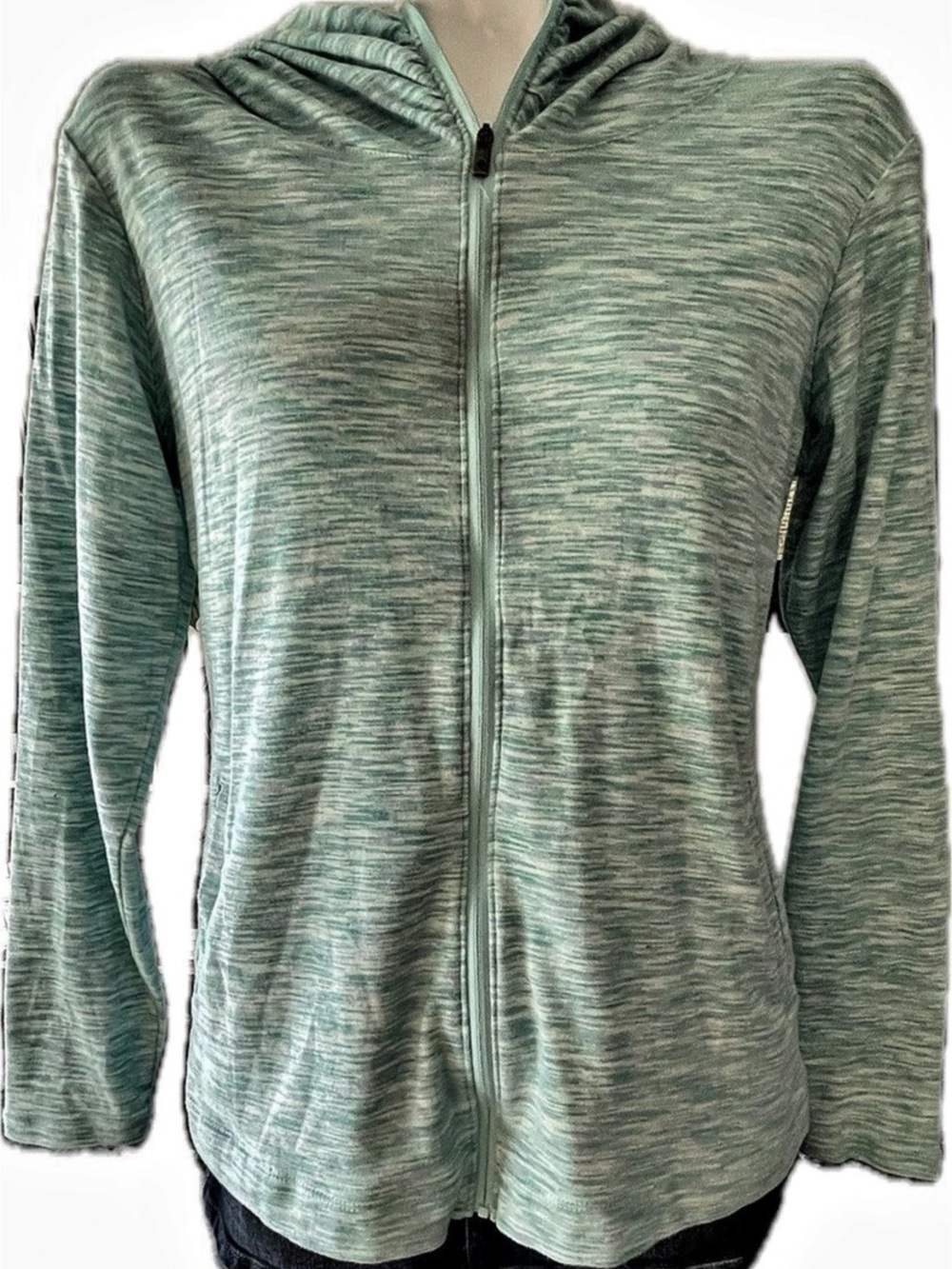 Columbia Women's Green Zip Hoodie
